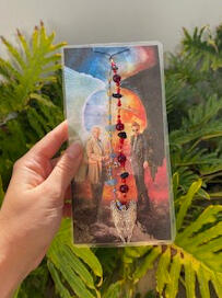 Good omens phone charm